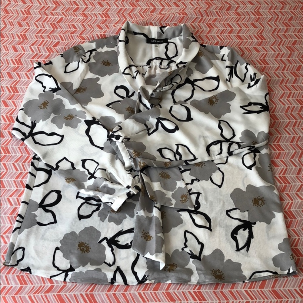 NWOT Nine West Blouse Size L